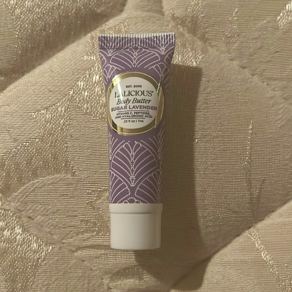 Lalicious 1-Mini Body Butter Sugar Lavender .23 fl. oz. 7ml / Authentic / Sealed - Picture 1 of 1